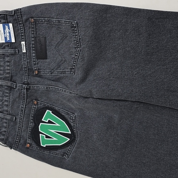 Wrangler Wanderer 622 High Flare Gray Denim Jeans - Picture 12 of 16